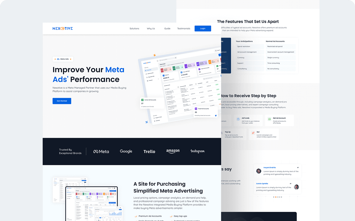 Nexotive - Website Development - Image 2
