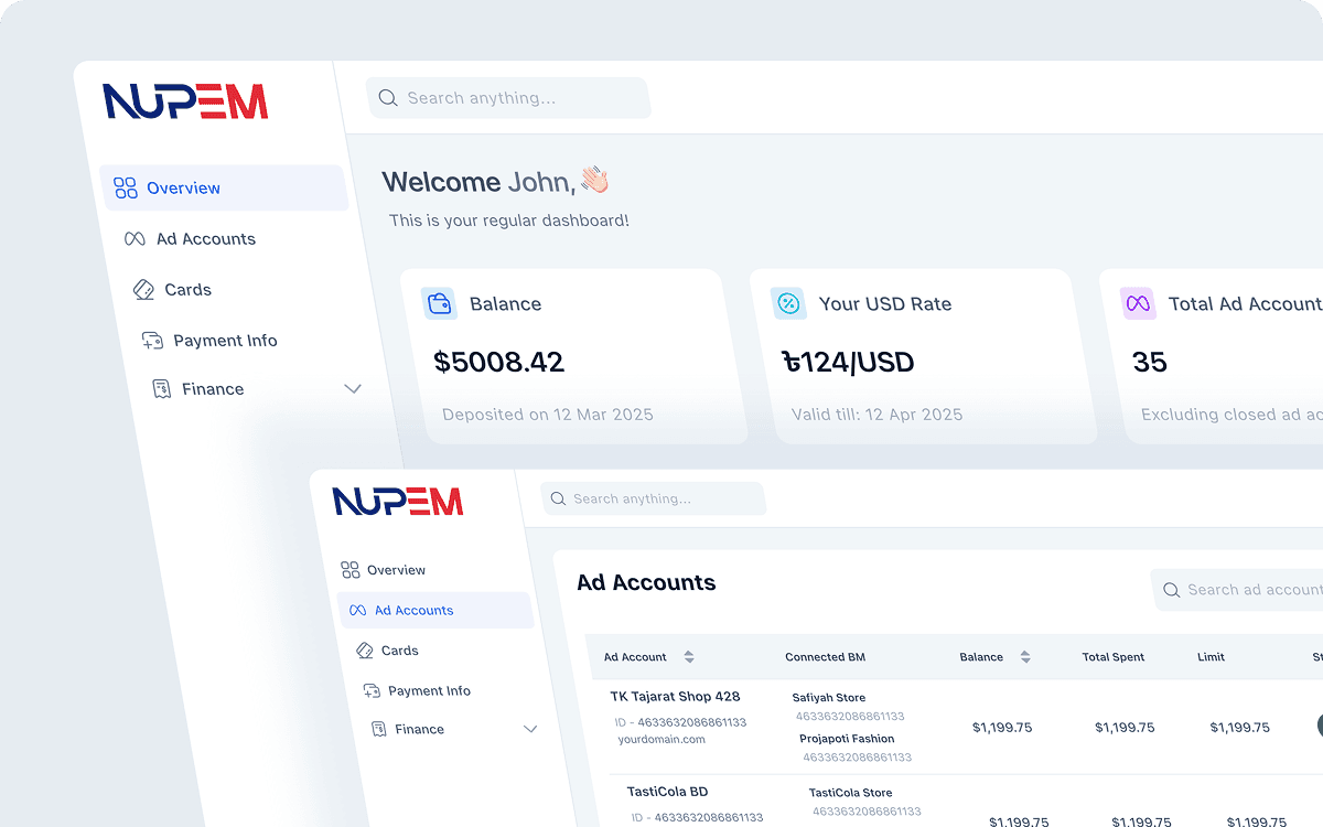 Nupem - CRM UI/UX Design and Development - Image 3