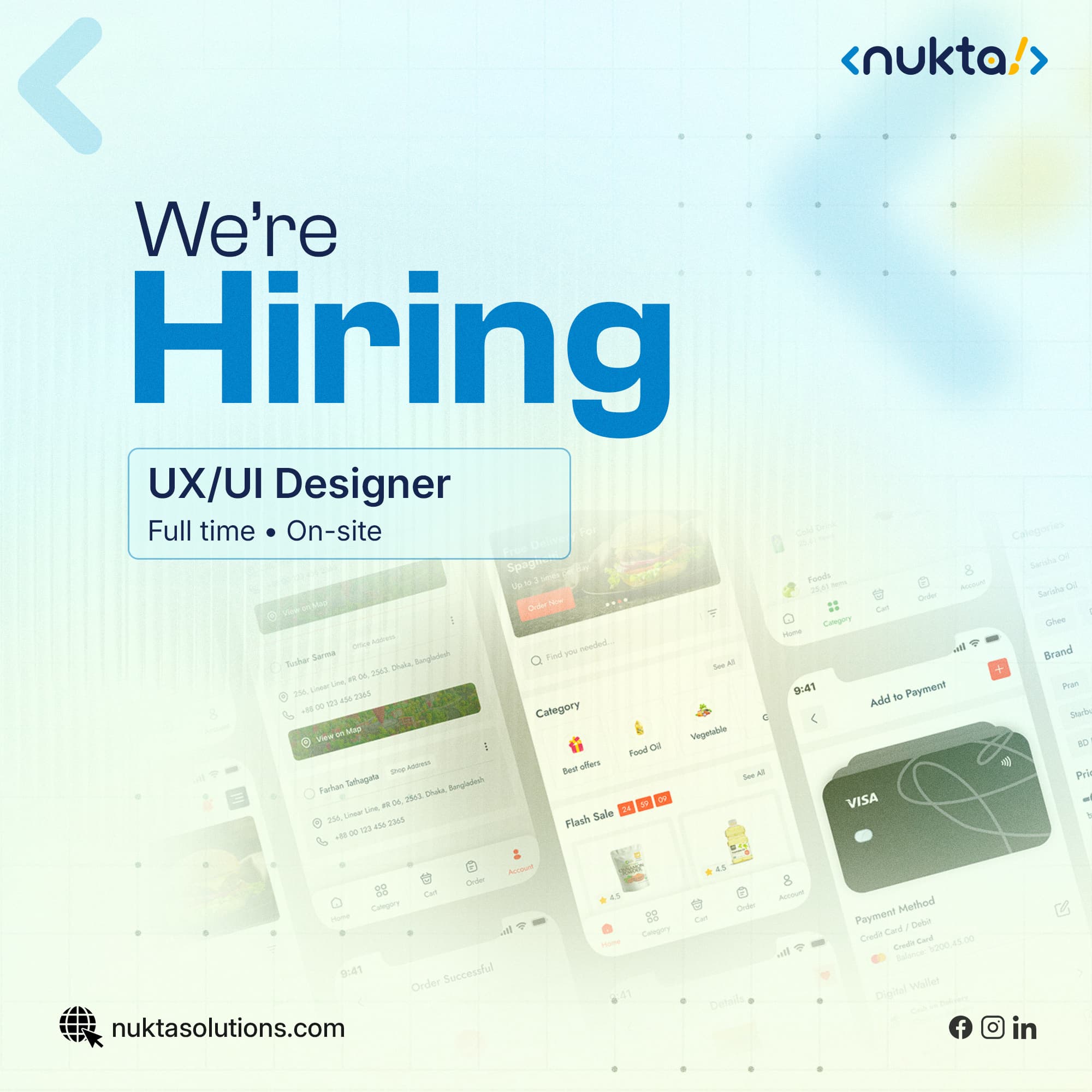 UI/UX Designer